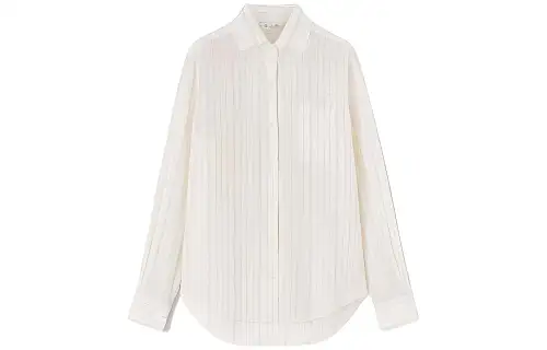 Loro Piana Shirts Women's Beige Lapel Moderate Other