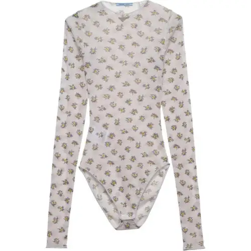 PRADA Floral Print Bodysuit