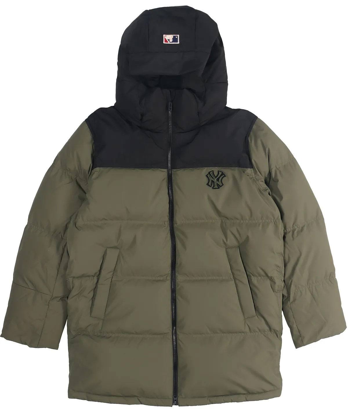 MLB Down Jacket Mid Length Women's Green