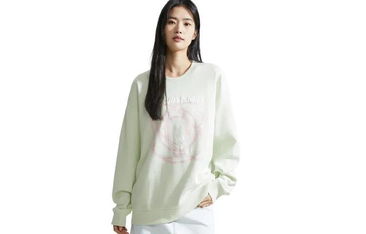 CALVIN KLEIN Sweatshirt Women's Mugwort Green