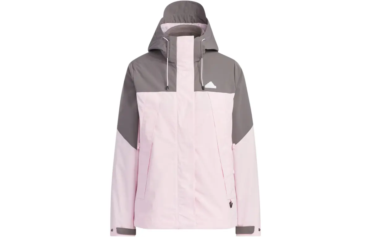 Adidas CITY ESCAPE 3 in 1 Fleece Jacket Jackets & Coats Women's Clear Pink