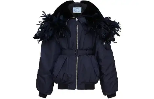 PRADA Jackets Women's Blue Moderate