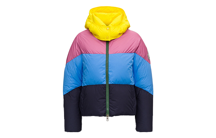 Женский пуховик Moncler (разноцветный)