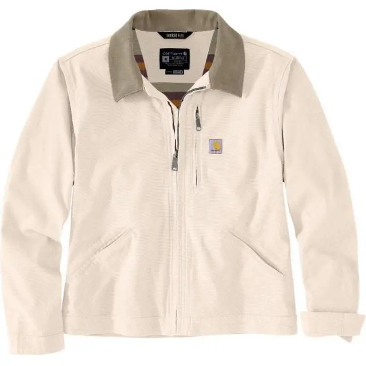 Carhartt 106208 WOMEN'S RUGGED FLEX Collection CANVAS DETROIT JACKET Jackets & Coats LOOSE FIT Women's