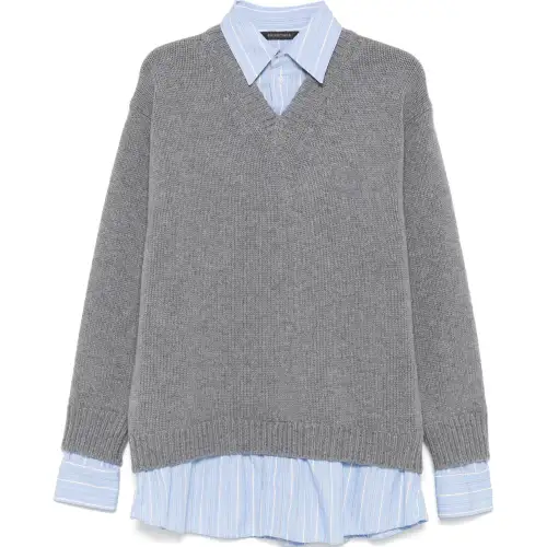 Balenciaga Layered Oversized Sweater