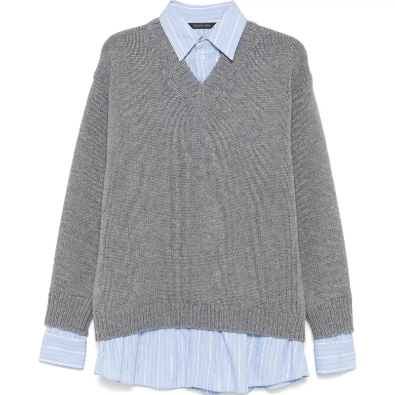 Balenciaga Layered Oversized Sweater