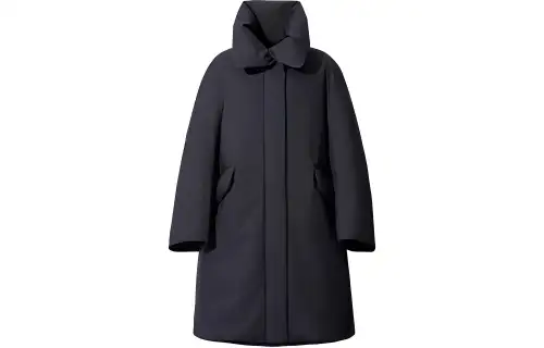 UNIQLO Down Jacket Women's Navy Blue