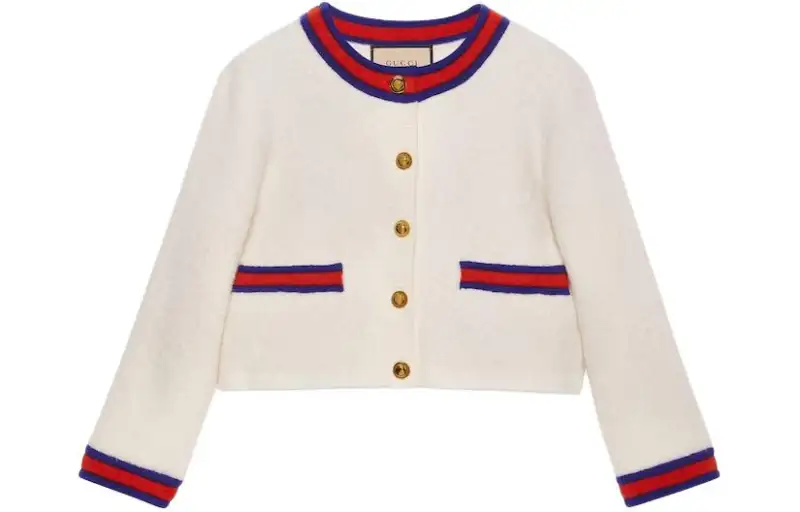 GUCCI Jackets & Coats Women's White