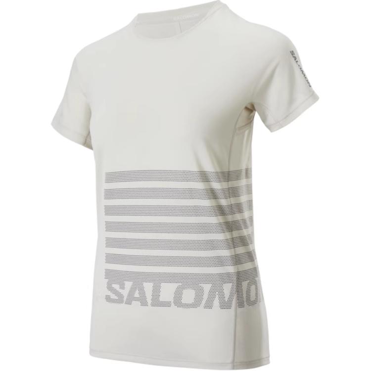 SALOMON SENSE AERO Quick Dry T Shirts Women’s Earth Gray