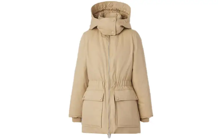 Burberry Down Jacket Women's Beige