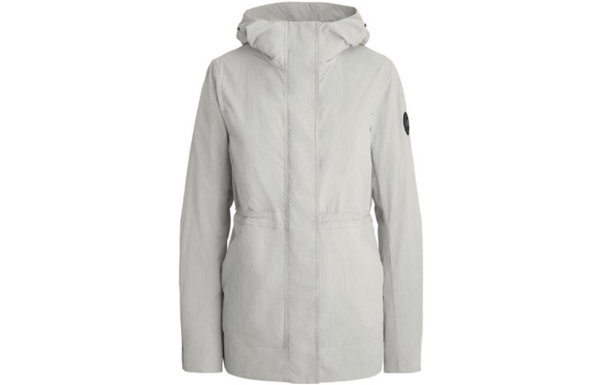Женская куртка Canada Canada Goose Black Label Logo (серебристо-березовая)
