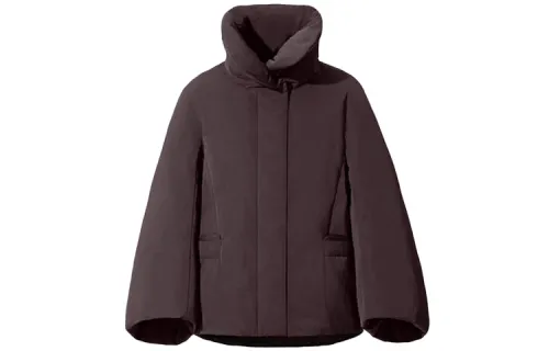 UNIQLO FW20 Down Jacket Winter Women's Dark Red