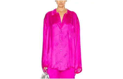 Balenciaga Collared Button Up Shirt