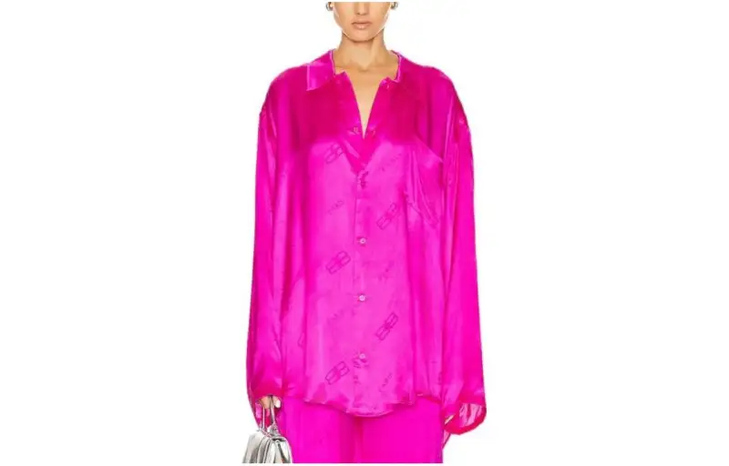 Balenciaga Collared Button Up Shirt