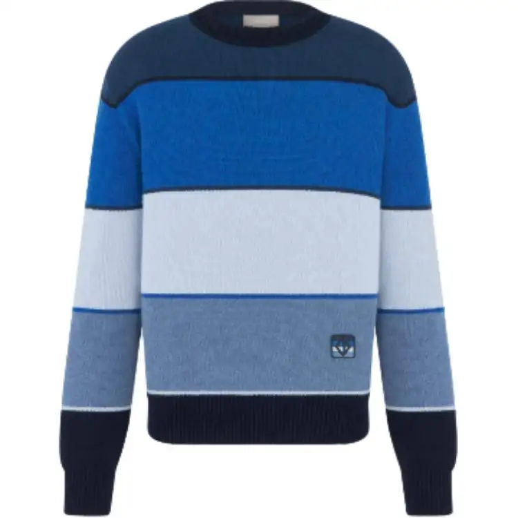 DIOR FW25 Cashmere Sweater Men's Multicolor