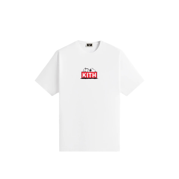 Мужская футболка KITH x Peanuts (белая)