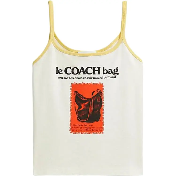 COACH SS24 Camisole Women's White