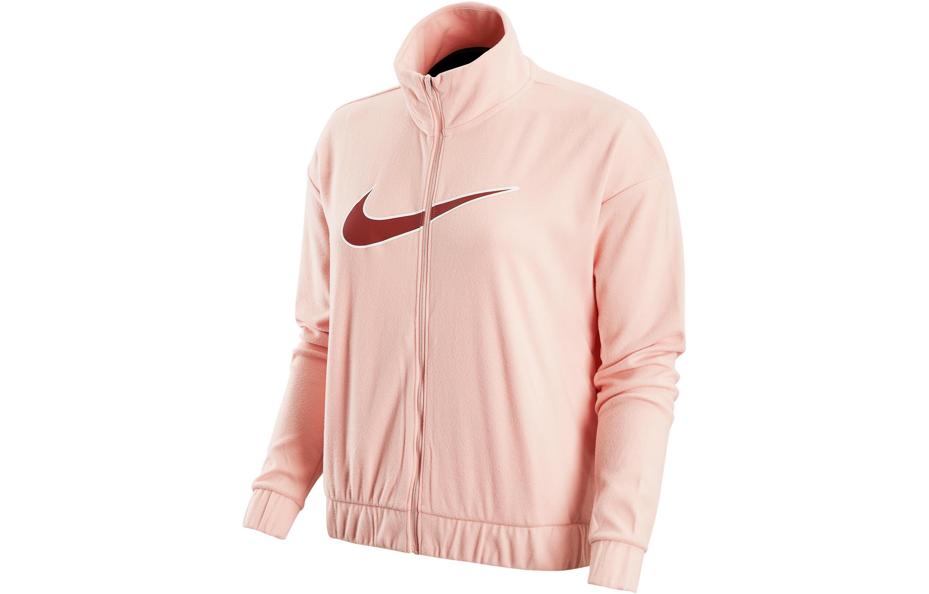 Женская куртка Nike Dri-Fit Logo (розовая)