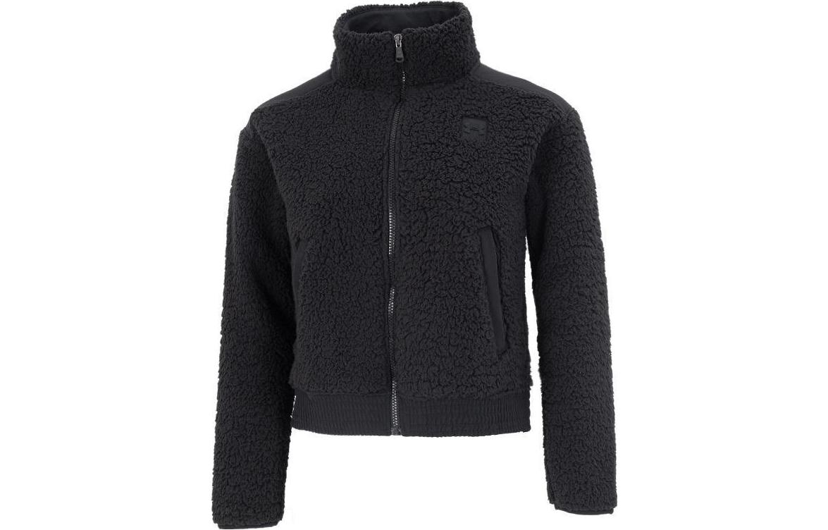 Женская куртка Under Armour Fleece Full Zip Jacket (черная)