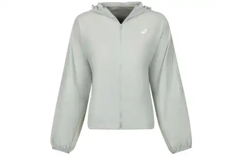 Asics Jackets & Coats Women's Light Gray Green