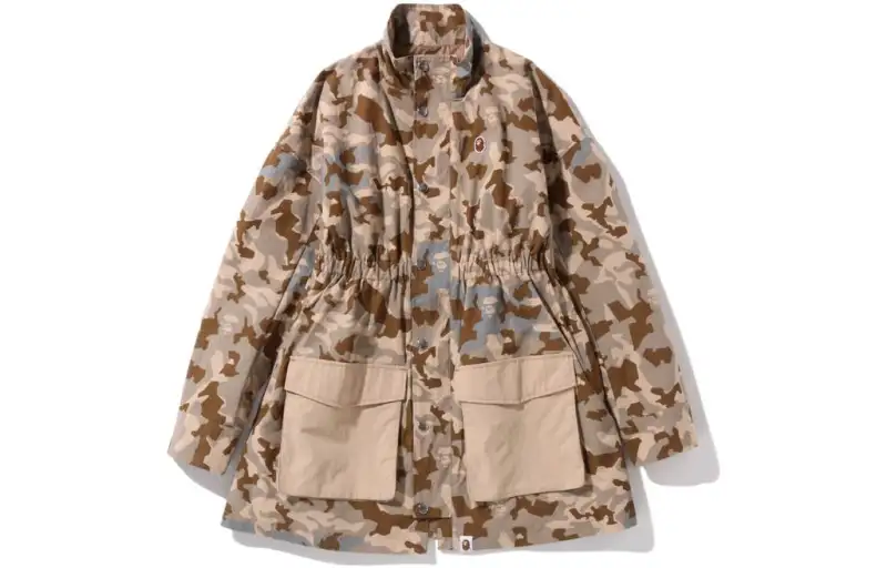 A BATHING APE Jackets Women's Stand Collar Moderate Other