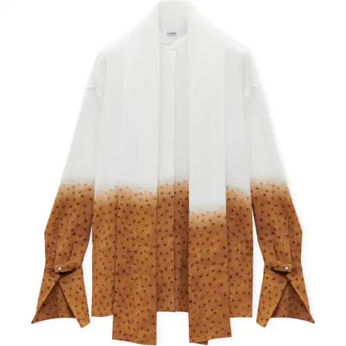 LOEWE Long Sleeved Bow Shirt