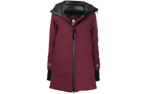 Canada Goose Down Jacket Women's Burgundy