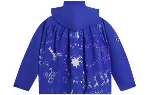 Li Ning Jackets Women's Blue Detachable Hood Moderate Other
