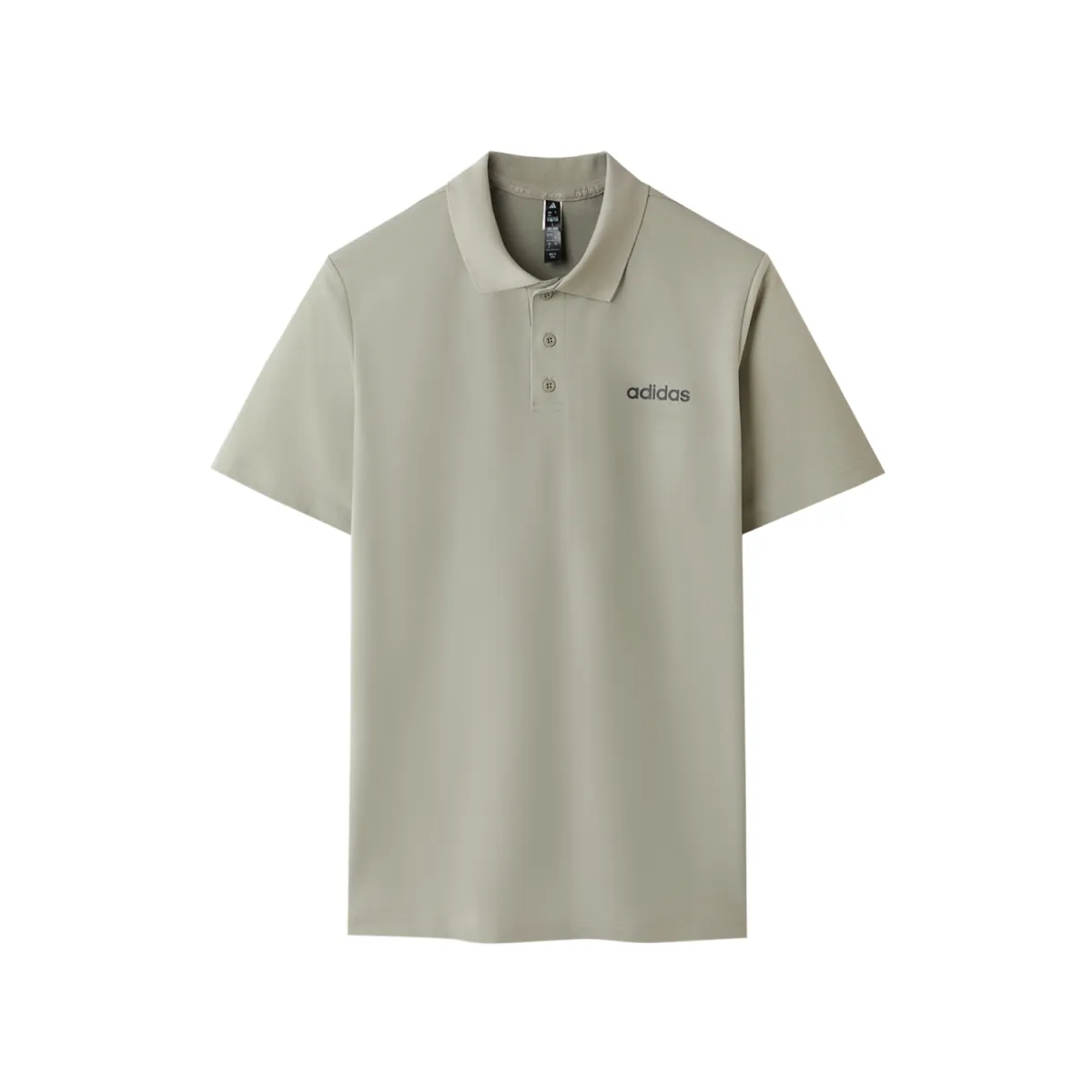 Adidas Polo Shirt Men's Gray Green
