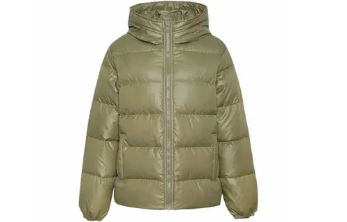 Converse Down Jackets Women's Green Hooded Moderate Other