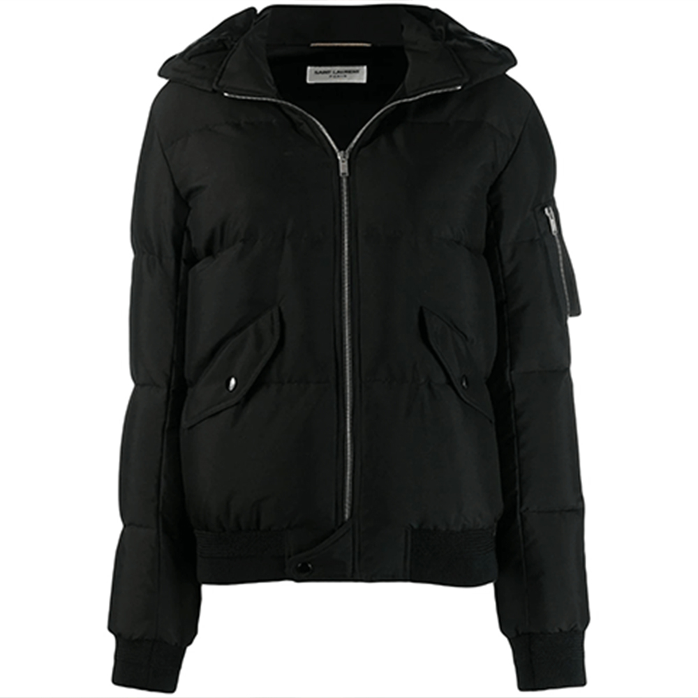 Женская куртка SAINT LAURENT (черная)