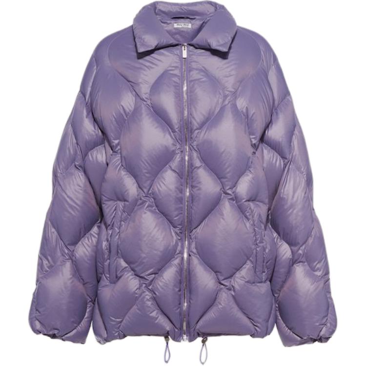 MIU MIU Down Jacket Women's Purple