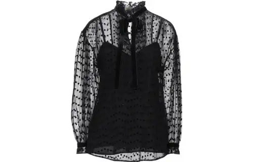 Burberry Shirts Women's Black Crew Neck Moderate Other