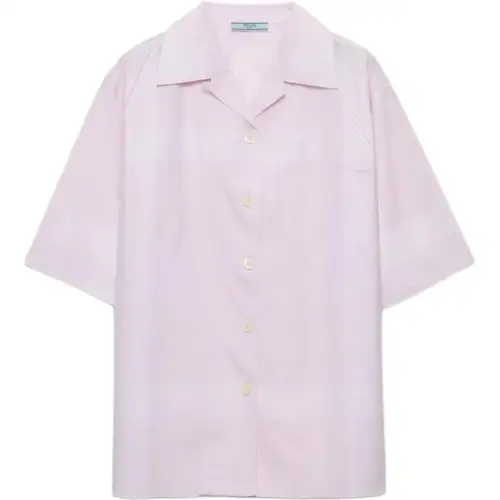 PRADA Checked Cotton Shirt