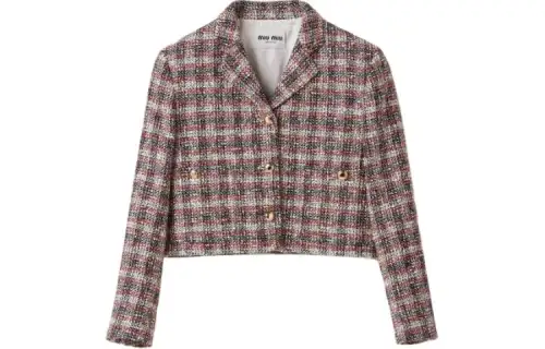 MIU MIU Jackets & Coats Women's Pomegranate Red