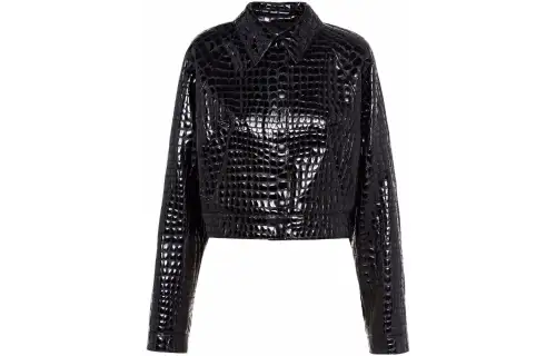 MIU MIU Jackets Women's Black Lapel Moderate Other