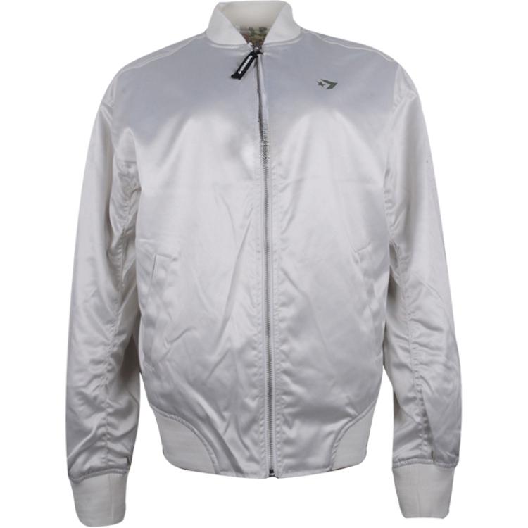 Женская куртка Converse Reversible Oversized MA-1 Bomber (молочная)