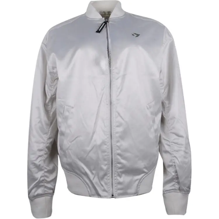 Converse Reversible Oversized MA 1 Bomber Jackets & Coats Women's Ecru