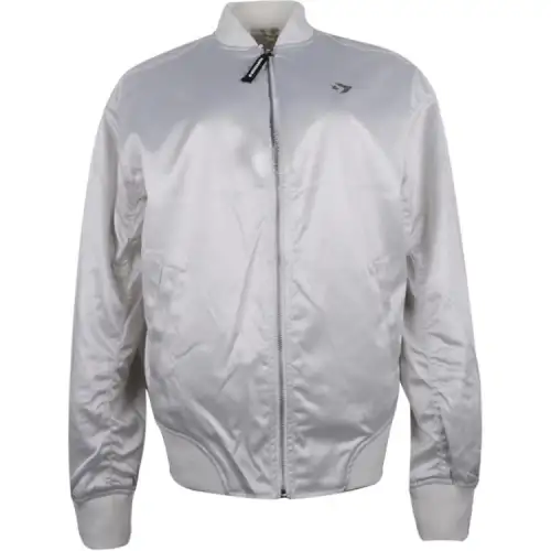 Converse Reversible Oversized MA 1 Bomber Jackets & Coats Women's Ecru