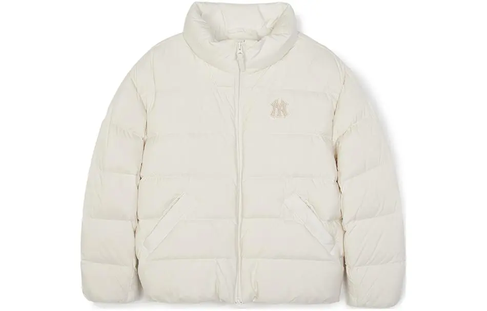 MLB Down Jackets Women's White Stand Collar Moderate Other