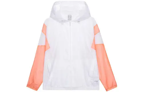 ANTA Jackets Women's Pink White Hooded Moderate Other