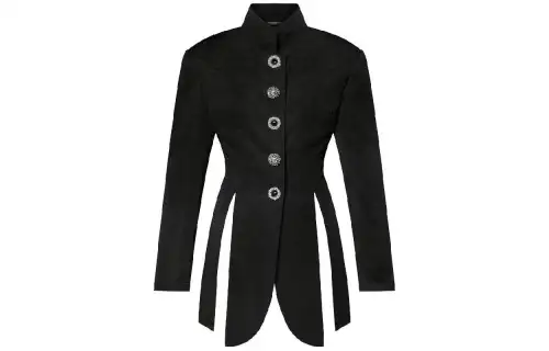 Lv Jewel Button Frock Jacket