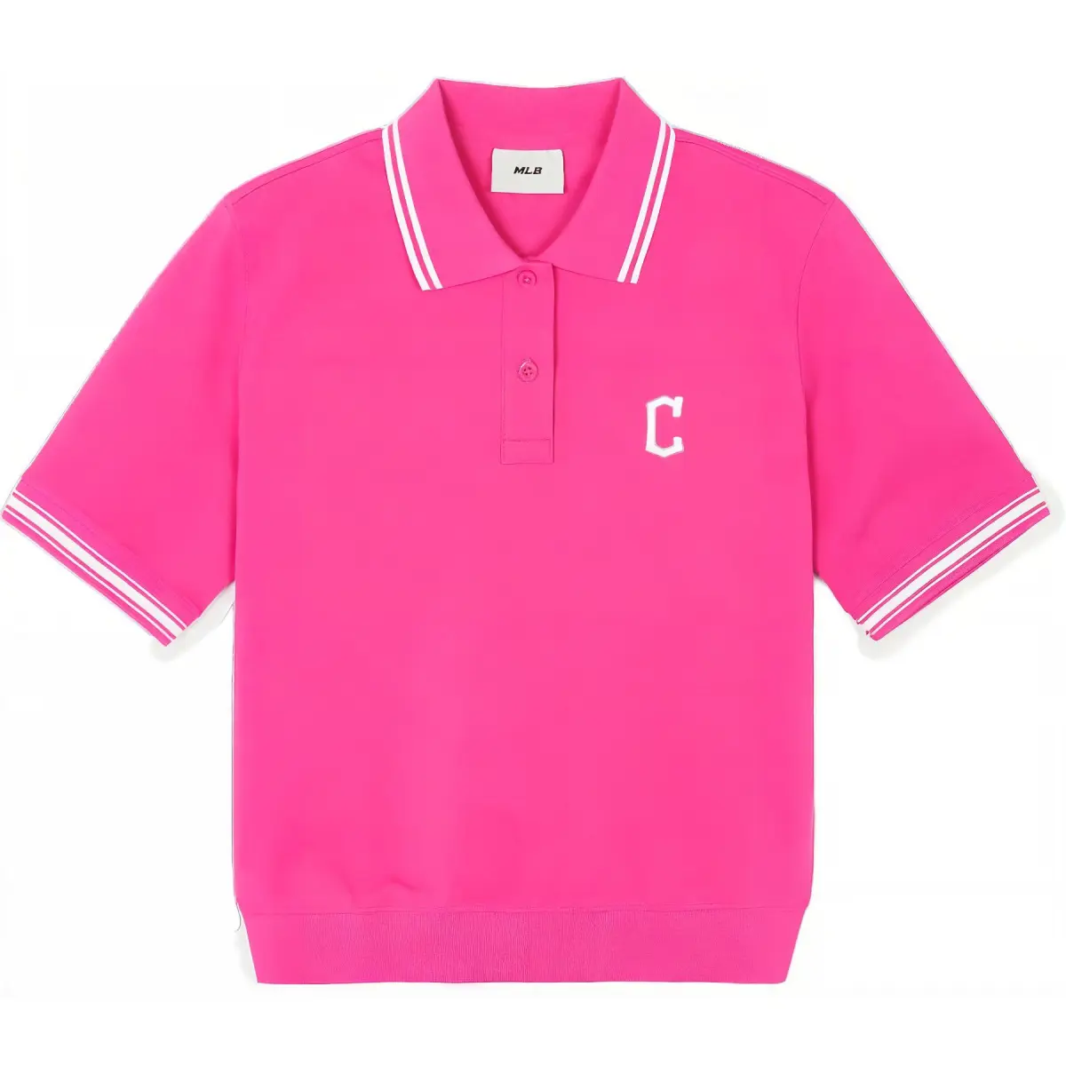 MLB ClevelandGuardians Polo Shirt Women's Pink