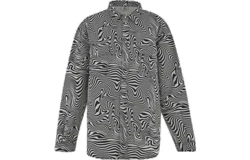 Vetements Shirts Women's Gray Pointed Collar Moderate Other
