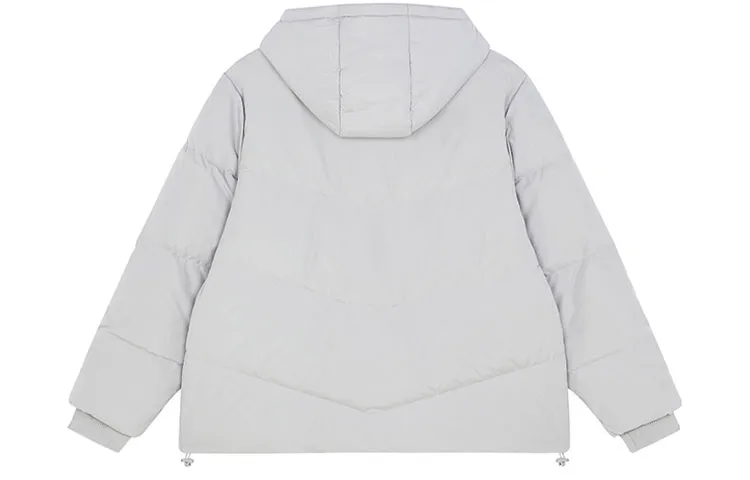 New Balance Down Jacket Winter Women's Light Gray