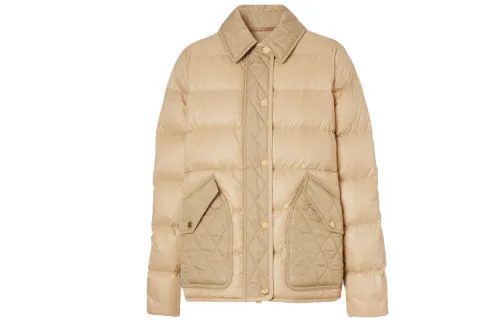 Burberry Down Jacket Women's Soft Tawny