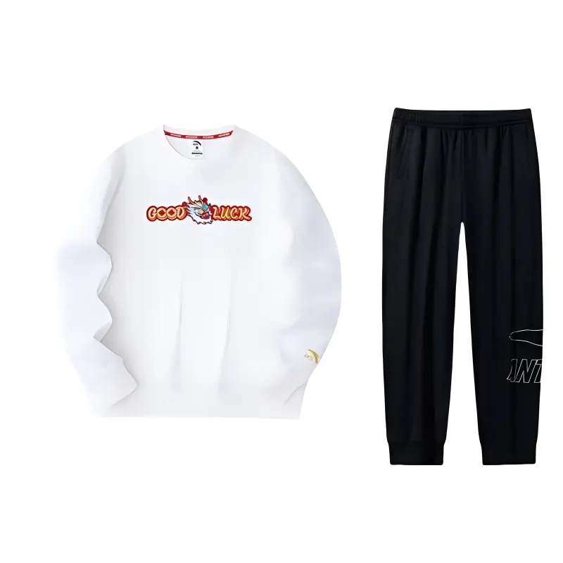 ANTA Casual Sportswear Unisex Crew Neck Moderate