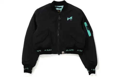 A BATHING APE Jackets Women's Crew Neck Moderate Other