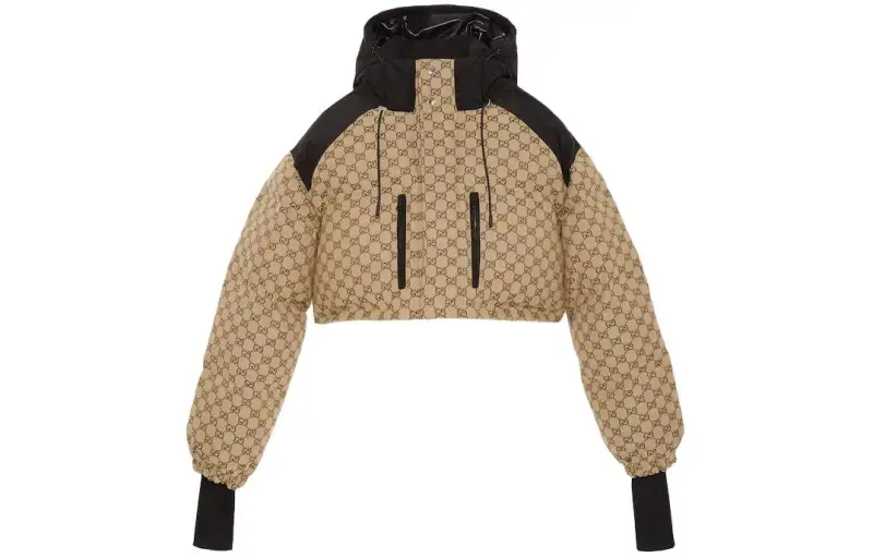 Gucci Gg canvas bomber jacket