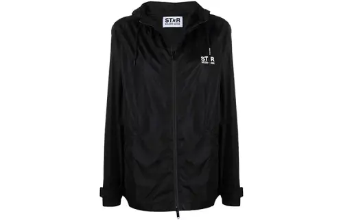 Golden Goose Deluxe Brand Star Printed Hooded Windbreaker